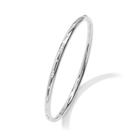 Weißgold, Armschmuck, Tamara Comolli GYPSY Armspange "Diamant Pavé " medium BA-Gyp-p-17-wg