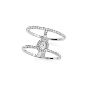         Weißgold, Ringe, Messika Glam'azone 2 Rows Pavé Ring 05237-WG