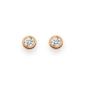         Rotgold, Ohrringe, Niessing Brillantohrstecker  N364902-2.8mm-0.04ct-cr