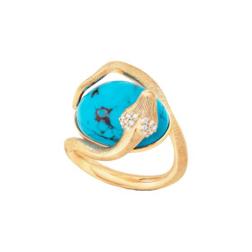 Gelbgold, Ringe, Ole Lynggaard Copenhagen Snakes Ring A9996-451