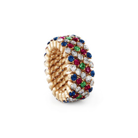 Roségold, Ringe, Serafino Consoli Brevetto Multi-Size Ring, Ref: RMS 5F2 RG WD BS R T MC