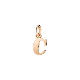 Roségold, Halsschmuck, DoDo Anhänger Buchstabe C DMB2006-LETCL-0009R