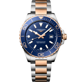 Damen- und Herrenuhr, Longines HYDROCONQUEST, Ref: L3.769.3.98.7