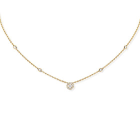 Gelbgold, Halsschmuck, Messika Joy XS Collier, Ref: 05370-YG