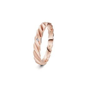         Niessing Woven Love Ring N401510-3mm-0.01ct-satin-sug