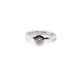         Platin, Ringe, Juwelier Michels SPARKLING Ring 0,5 Karat Platin SR-050-PT