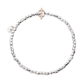 Silber, Armschmuck, DoDo Armband Mini-Granelli DBC0002-GRANX-GAGMX