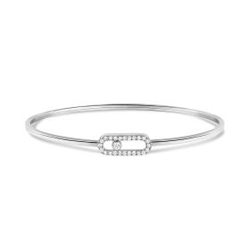 Weißgold, Armschmuck, Messika Move Uno Flex Armreif  12057-WG