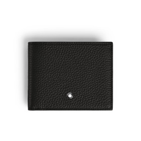        Montblanc Brieftasche 4 cc mit Münzfach aus Grain Leder MB220217