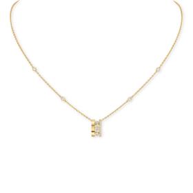 Gelbgold, Halsschmuck, Messika Move Romane Halskette 07158-YG
