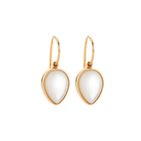 Roségold, Ohrringe, Gellner Melange Ohrhaken mit Einhänger 5-23399-08