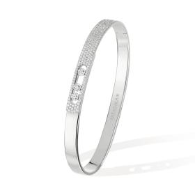 Armschmuck, Weißgold, Messika Move Noa Diamant Armreif  10093-WG