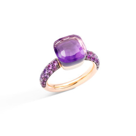 Roségold, Ringe, Pomellato Nudo Classic Ring, Ref: PAB9040O6BKROI0GL_48