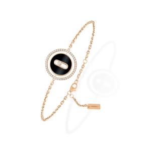 Roségold, Armschmuck, Messika Lucky Move Armband KM Onyx 12318-PG