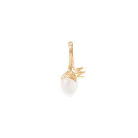         Gelbgold, Halsschmuck, Ole Lynggaard Copenhagen Lotus Sprout Anhänger A2662-404