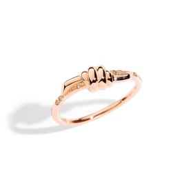 Roségold, Ringe, DoDo Ring Nodo DAB9003-KNOT0-DBR9R