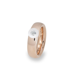         Rotgold, Ringe, Schmuckwerk Glasklar Ring DR767-RG-GW