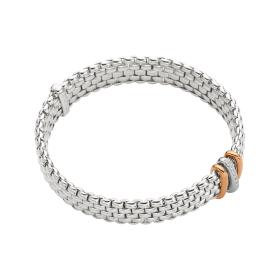 Armschmuck, Weißgold, FOPE Flex'it Panorama Armband mit Diamanten 58704BX_BB_B_RBR_0XS