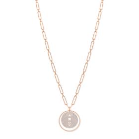 Roségold, Halsschmuck, Messika Lucky Move Long Pavé GM Collier 10127-PG