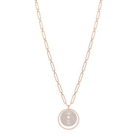 Roségold, Halsschmuck, Messika Lucky Move Long Pavé GM Collier 10127-PG