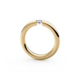 Ringe, Gelbgold, Niessing Spannring Rund N141792