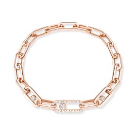 Roségold, Armschmuck, Messika Move Link Armband 12576-PG