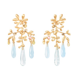         Gelbgold, Ohrringe, Ole Lynggaard Copenhagen Gipsy Ohrringe A3252-406