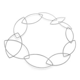 Platin, Halsschmuck, Niessing Spitzbogenkette Halskette N173060-pt