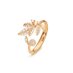         Gelbgold, Ringe, Ole Lynggaard Copenhagen Winter Frost Ring A2771-401