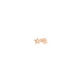 Roségold, Ohrringe, DoDo Ohrstecker Komet  DHC4003-LSTAR-DB09R
