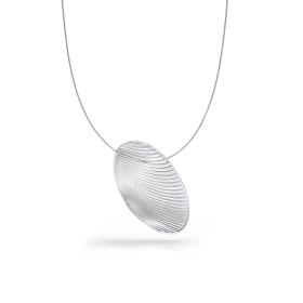 Platin, Halsschmuck, Niessing Mirage Anhänger oval  N333050-70mm-pt