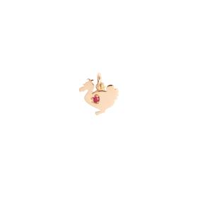Roségold, Halsschmuck, DoDo Anhänger Lady Dodo DMC4016-LAD30-RY09R