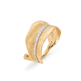         Gelbgold, Ringe, Ole Lynggaard Copenhagen Leaves Ring Mittel A3009-402