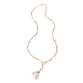 Halsschmuck, Roségold, Tamara Comolli LARIAT Kette N-LAR-60-rg