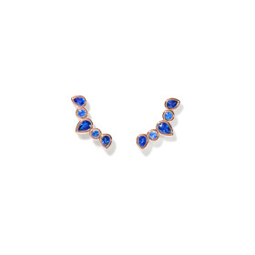         Roségold, Ohrringe, Tamara Comolli GYPSY Ohrringe Crawler 'Ocean' E-Gyp-Cra-Oce-rg