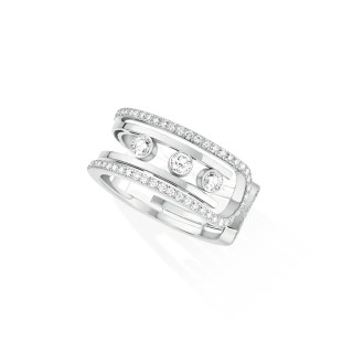 Weißgold, Ringe, Messika Move 10th Ring, Ref: 11955-WG