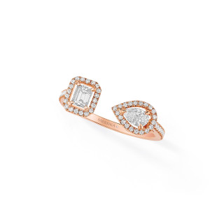 Roségold, Ringe, Messika My Twin Toi & Moi Ring, Ref: 06471-PG