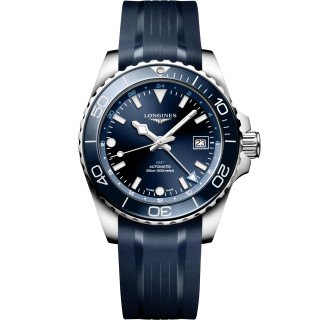 Herrenuhr, Longines HYDROCONQUEST GMT, Ref: L3.790.4.96.9