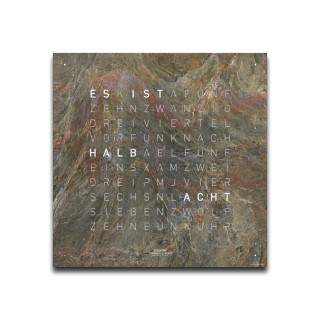  Qlocktwo FRONTCOVER EARTH 45 CREATOR'S EDITION GLINTSCAPE, Ref: FCDEGS
