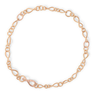 Gelbgold, Halsschmuck, Ole Lynggaard Copenhagen Love Collier klein, Ref: A1730-406