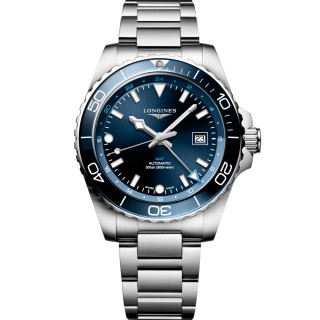 Herrenuhr, Longines HYDROCONQUEST GMT, Ref: L3.890.4.96.6