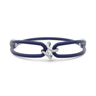 Platin, Armschmuck, Niessing Spannring® Ära Armband, Ref: N392910-night-blue-pt