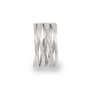 Platin, Ringe, Schmuckwerk Saturn Ring, Ref: SR575-PT-55