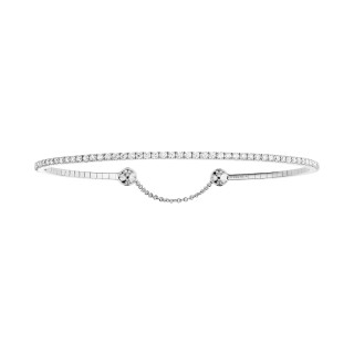 Weißgold, Armschmuck, Messika Skinny Classique Armreif, Ref: 06097-WG