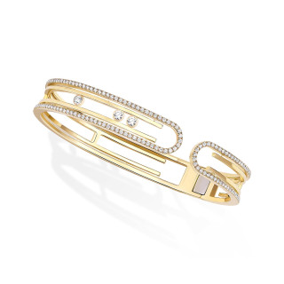 Gelbgold, Armschmuck, Messika Move 10th Armreif, Ref: 11426-YG