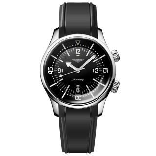 Damen- und Herrenuhr, Longines LEGEND DIVER, Ref: L3.764.4.50.9