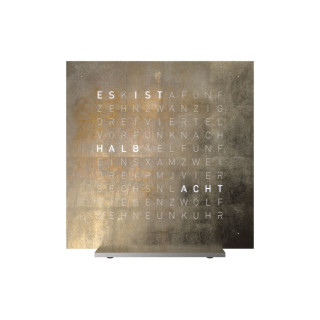  Qlocktwo EARTH 13.5 CREATOR'S EDITION SILVER & GOLD, Ref: T4SDESG