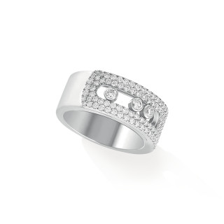 Weißgold, Ringe, Messika Move Noa GM Ring, Ref: 10102-WG