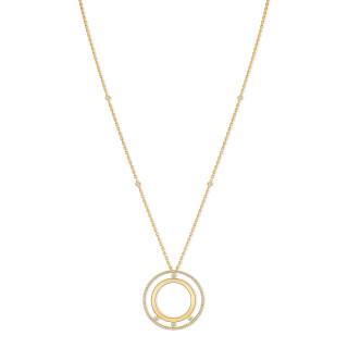 Gelbgold, Halsschmuck, Messika Lange Move Romane Halskette, Ref: 11169-YG