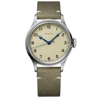 Herrenuhr, Longines LONGINES HERITAGE MILITARY, Ref: L2.819.4.93.2